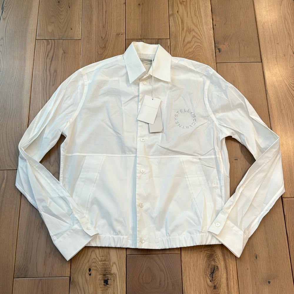 Stella McCartney thin white overshirt
